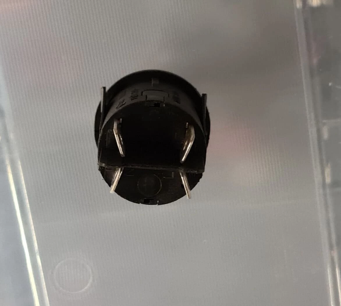 Huvudströmbrytare - Elbil Rund Röd Knapp 4 Huvudströmbrytare - Elbil Rund Röd Knapp - Bild 2