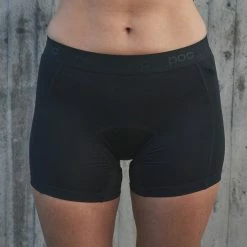 POC SPORTS W's Re-cycle Boxer -cykelaffär 52907 1002 Ws Re cycleBoxer UraniumBlack 4