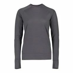 POC Women's Light Merino Jersey 17 POC Women's Light Merino Jersey -cykelaffär 61630 Ws LightMerinoJersey 1043 SylvaniteGrey front 1