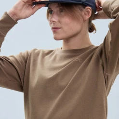 POC SPORTS W's Poise Crew Neck -cykelaffär POC 52917 WsPoiseCrewNeck JasperBrown 2
