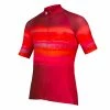 TRÖJA ENDURA VIRTUAL TEXTURE S/S JERSEY RÖD -cykelaffär troja endura virtual texture s s jersey rod