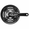 Shimano Vevparti 6/7/8-vxl, 170mm 48/38/28T FC-TY501,kedjeskydd -cykelaffär vevparti 6 7 8 vxl 170mm 48 38 28t fc ty501 kedjeskydd
