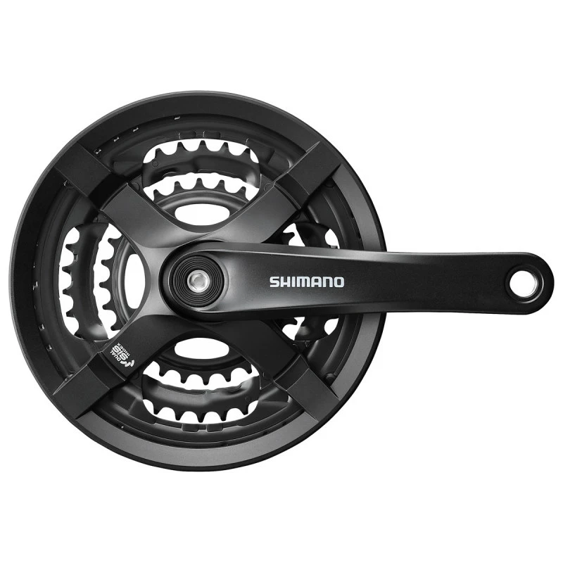 Shimano Vevparti 6/7/8-vxl, 170mm 48/38/28T FC-TY501,kedjeskydd 3 Shimano Vevparti 6/7/8-vxl, 170mm 48/38/28T FC-TY501,kedjeskydd