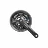 Shimano Vevparti 7/8-vxl Trippel 170mm 42/32/22T -cykelaffär vevparti 7 8 vxl trippel 170mm 42 32 22t acera fyrkant 123mm svart